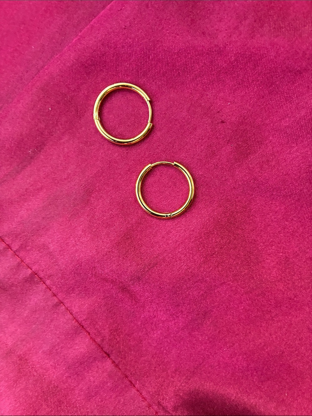 Gold Hoop Earrings - Women Accessories